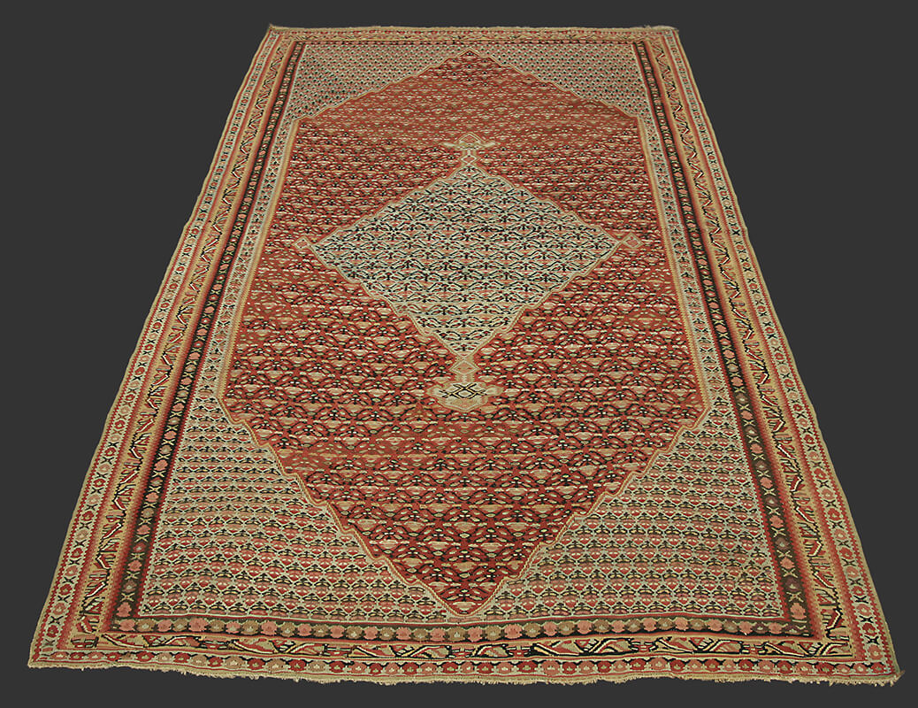 Antique Persian Senneh Kilim n°:90574776